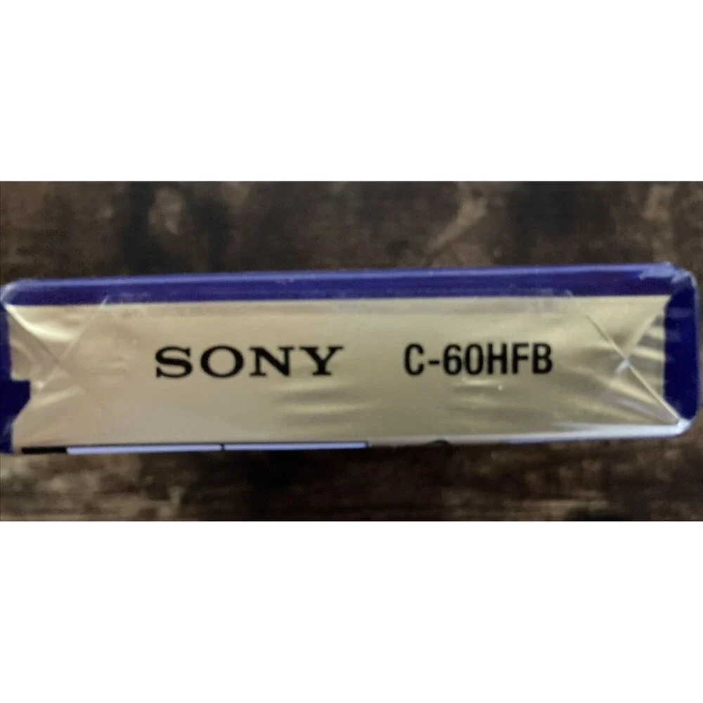 Sony Hi-Fi 60 Minute Blank Cassette Tapes Lot of 6 Sealed VTG Audio Recording
